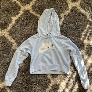Nike womens sportswear cropped hoodie
